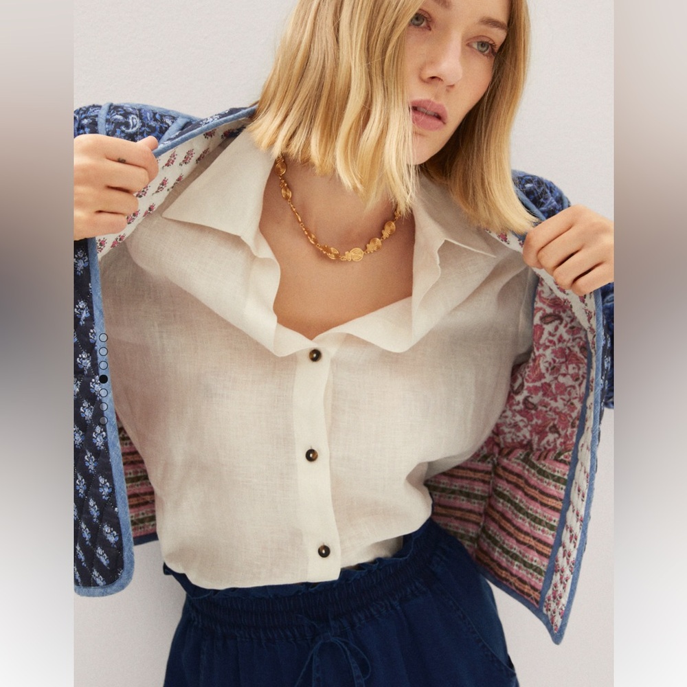 Mango Quilted Reversible Jacket - Picture 10 of 14